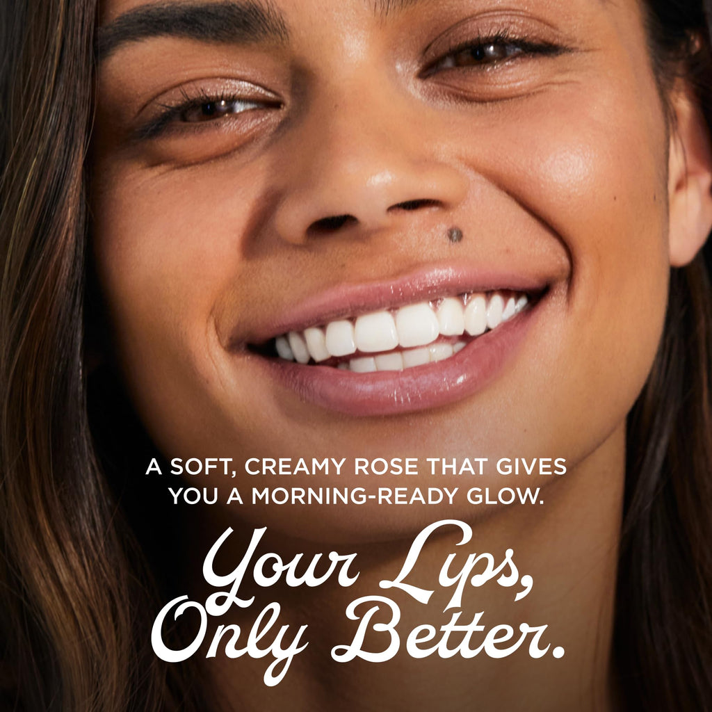 Lanolips Tinted Lip Balm Rose – Hydrating Lip Tint with Lanolin Oil | 12.5g / 0.44oz