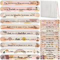 Lanties 60-Pack Christian Nail Files – Boho Bible Verse Emery Boards