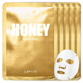 LAPCOS Honey Sheet Mask – Hydration, Elasticity & Antioxidants (5-Pack)