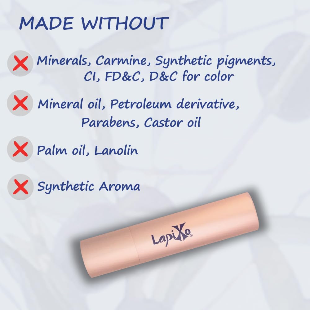 LAPIXO Lilly Pilly Lip Tint – 100% Plant-Based, Natural Moisturizing Color (2-in-1)