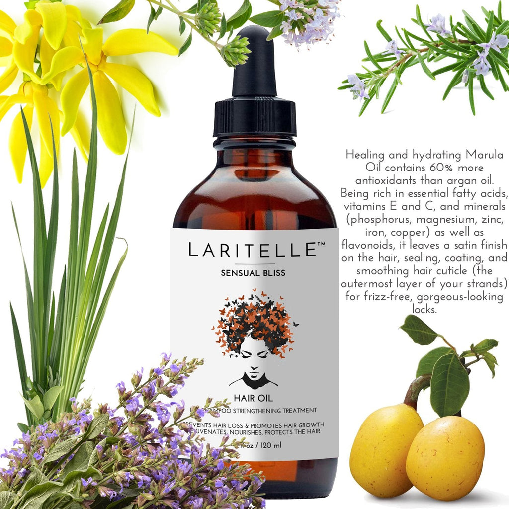 Laritelle Organic Hair Growth Set Sensual Bliss | Pure Organic Haircare