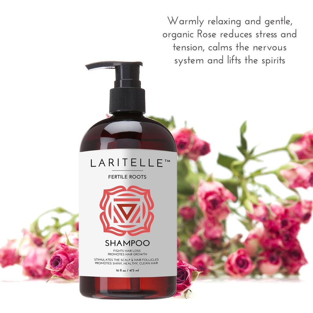 Laritelle Organic Shampoo Fertile Roots – Strengthen, Nourish & Promote Healthy Growth
