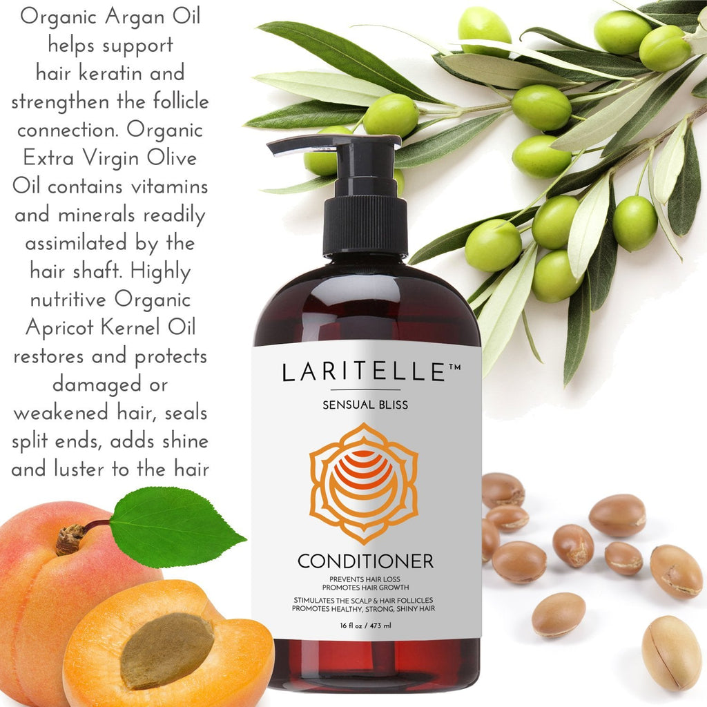 Laritelle Organic Hair Growth Set Sensual Bliss | Pure Organic Haircare
