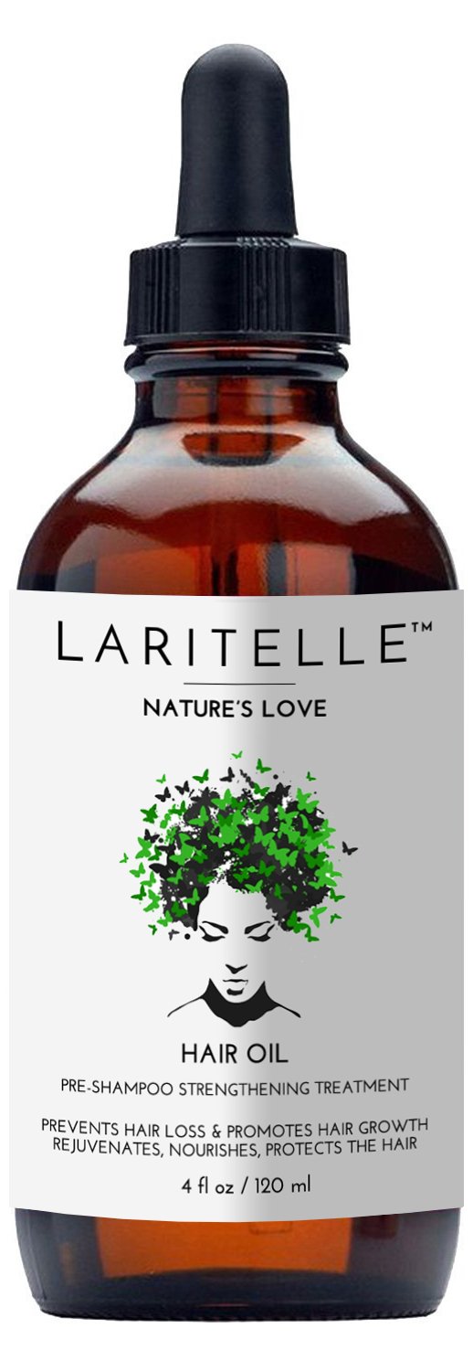Laritelle Organic Hair Loss Prevention Oil – Strengthen, Rejuvenate, and Support Hair