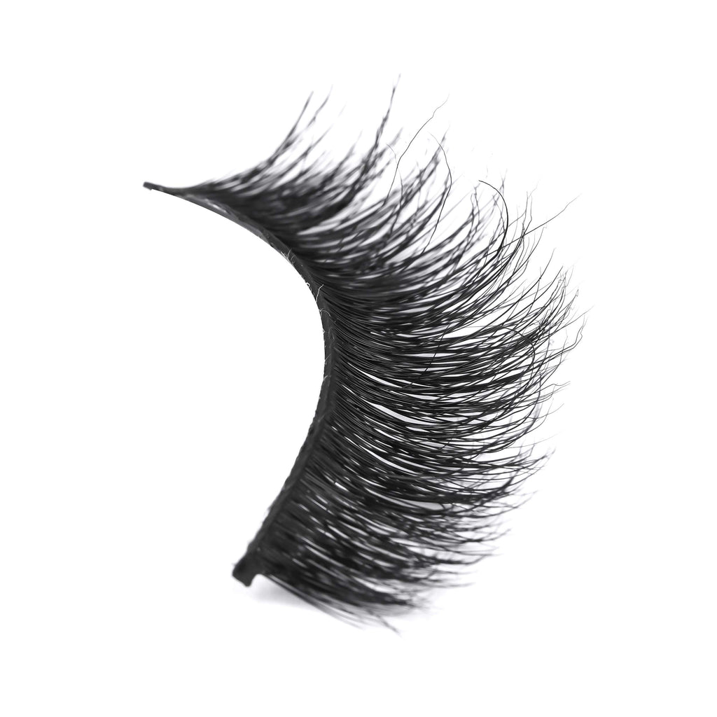 LASGOOS 3D Mink False Eyelashes – Luxurious Natural Messy Volume, Long & Fluffy (5 Pairs)