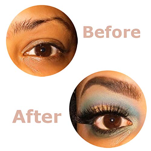 LASGOOS 3D Mink False Eyelashes – Luxurious Natural Messy Volume, Long & Fluffy (5 Pairs)
