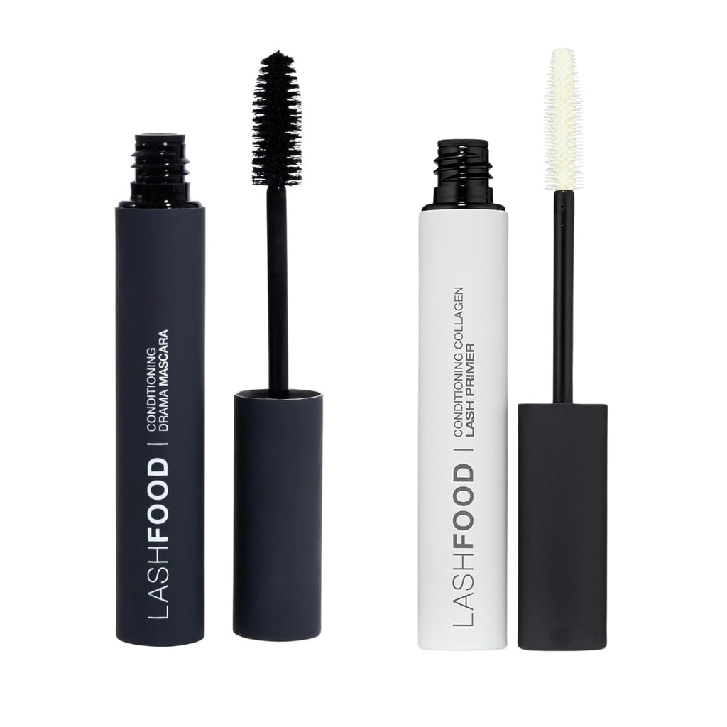 LashFood Prime & Define Duo | Conditioning Lash Primer & Drama Black Mascara