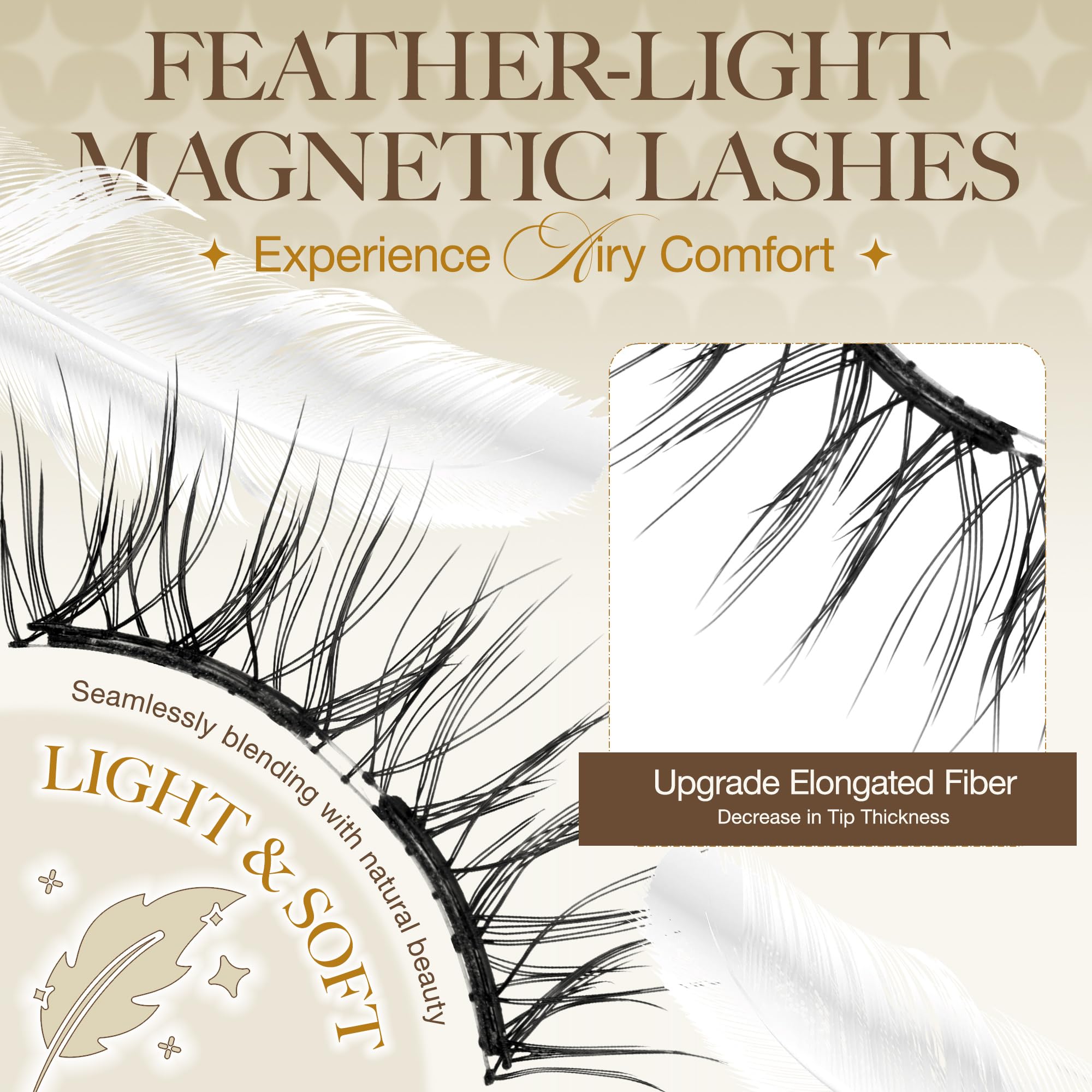LASHVIEW Magnetic Eyelashes Kit CT27 – Natural Look with Applicator