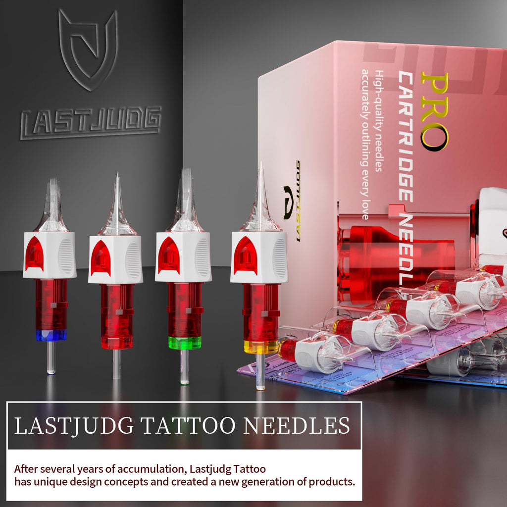 LASTJUDG Tattoo Pen Kit Wireless – Complete Beginner Tattoo Supplies with 2 Batteries and 11 Inks
