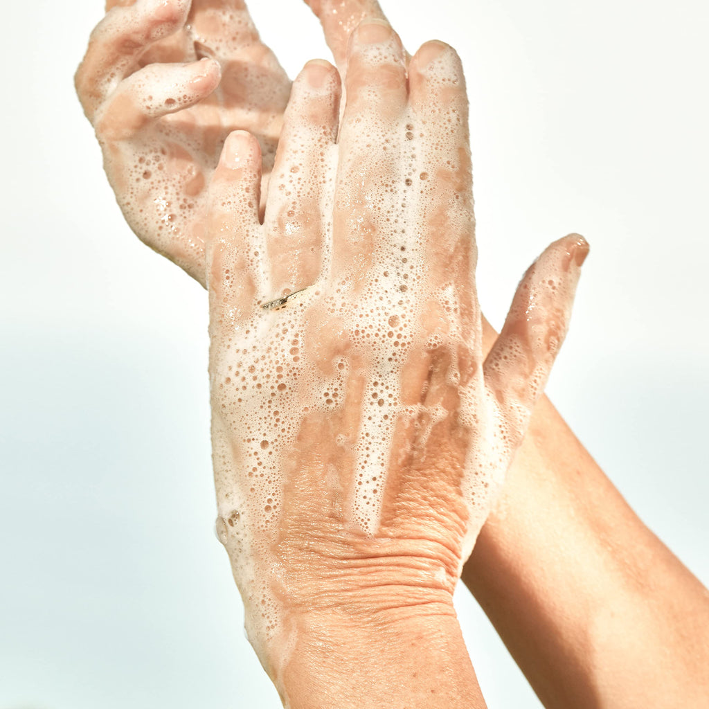 LATHER Hand Soap – Nourishing Lemongrass Wasabi Aromatherapy, 10 oz | Gentle, Hydrating Cleanser