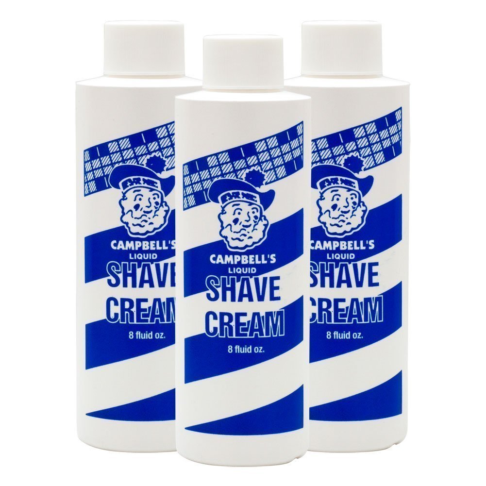 Lather King Campell Soap Concentrate Liquid Shave Cream – 8 Ounce (3 Pack)