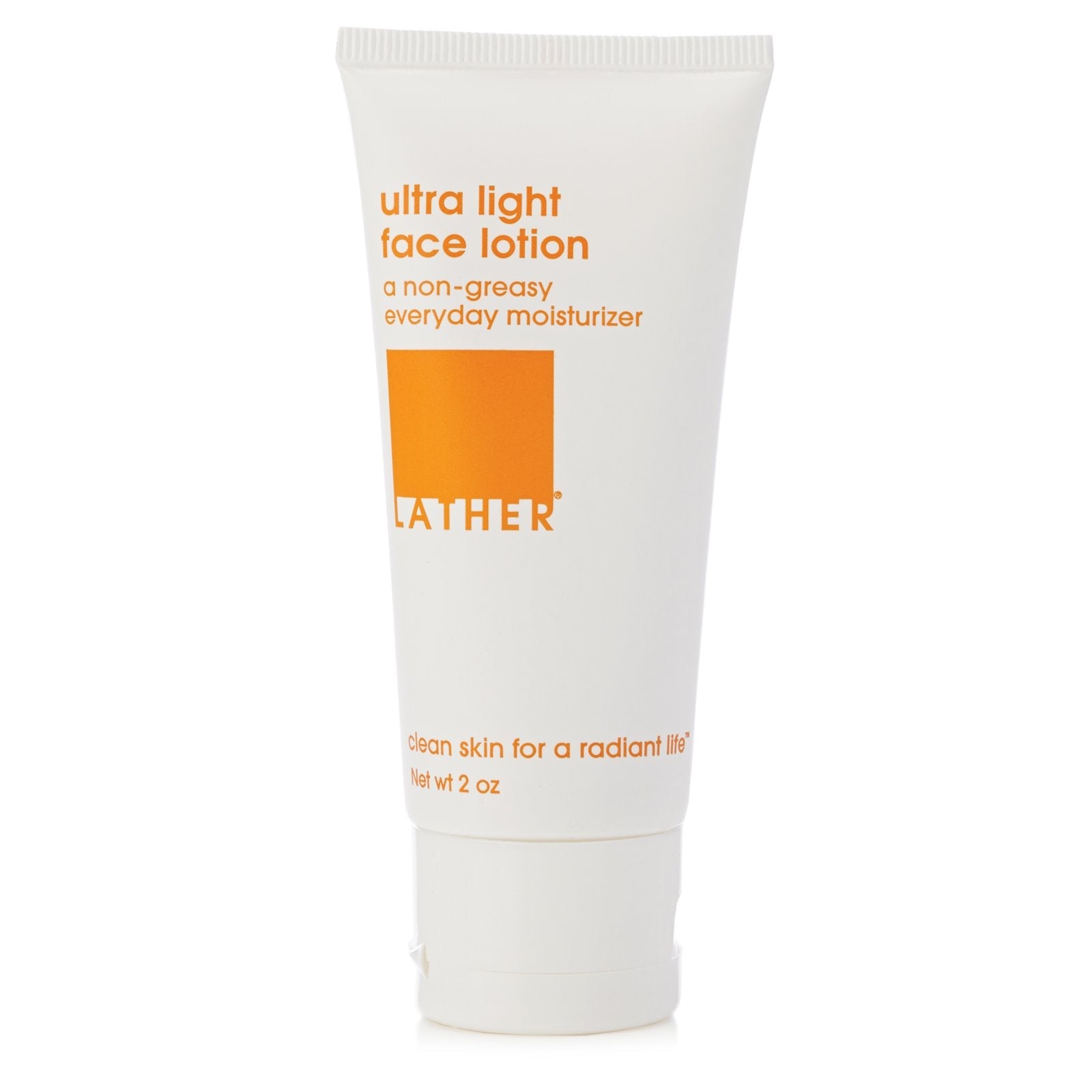 LATHER Ultra Light Face Lotion – Hydrating, Fast-Absorbing Moisturizer (2 oz)