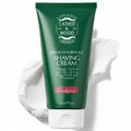 Lather & Wood Men's Eucalyptus Shaving Cream – Cooling Lather with Razor Burn Relief