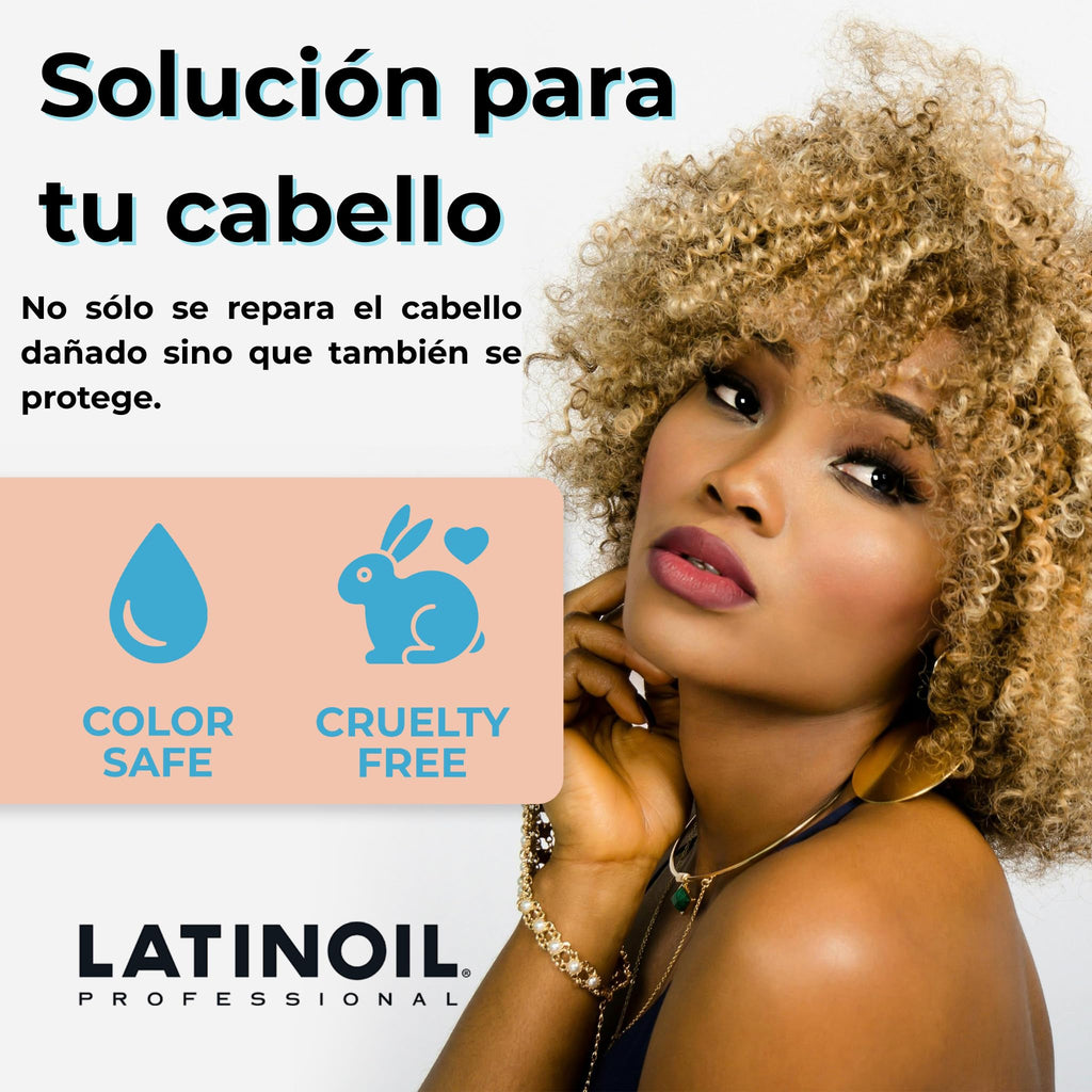 Latinoil Curl Defining Cream - Lightweight frizz control for curly & wavy hair | Chia Seed Oil & Amino Acids