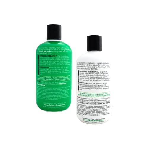 LATINUS Lu by LatinUs Beauty Freedom Set — Defined Curls & Waves Haircare (24 oz)