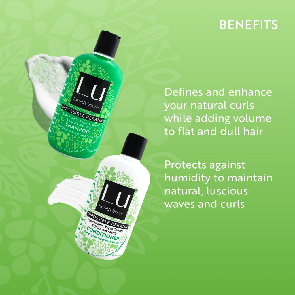 LATINUS Lu by LatinUs Beauty Freedom Set — Defined Curls & Waves Haircare (24 oz)