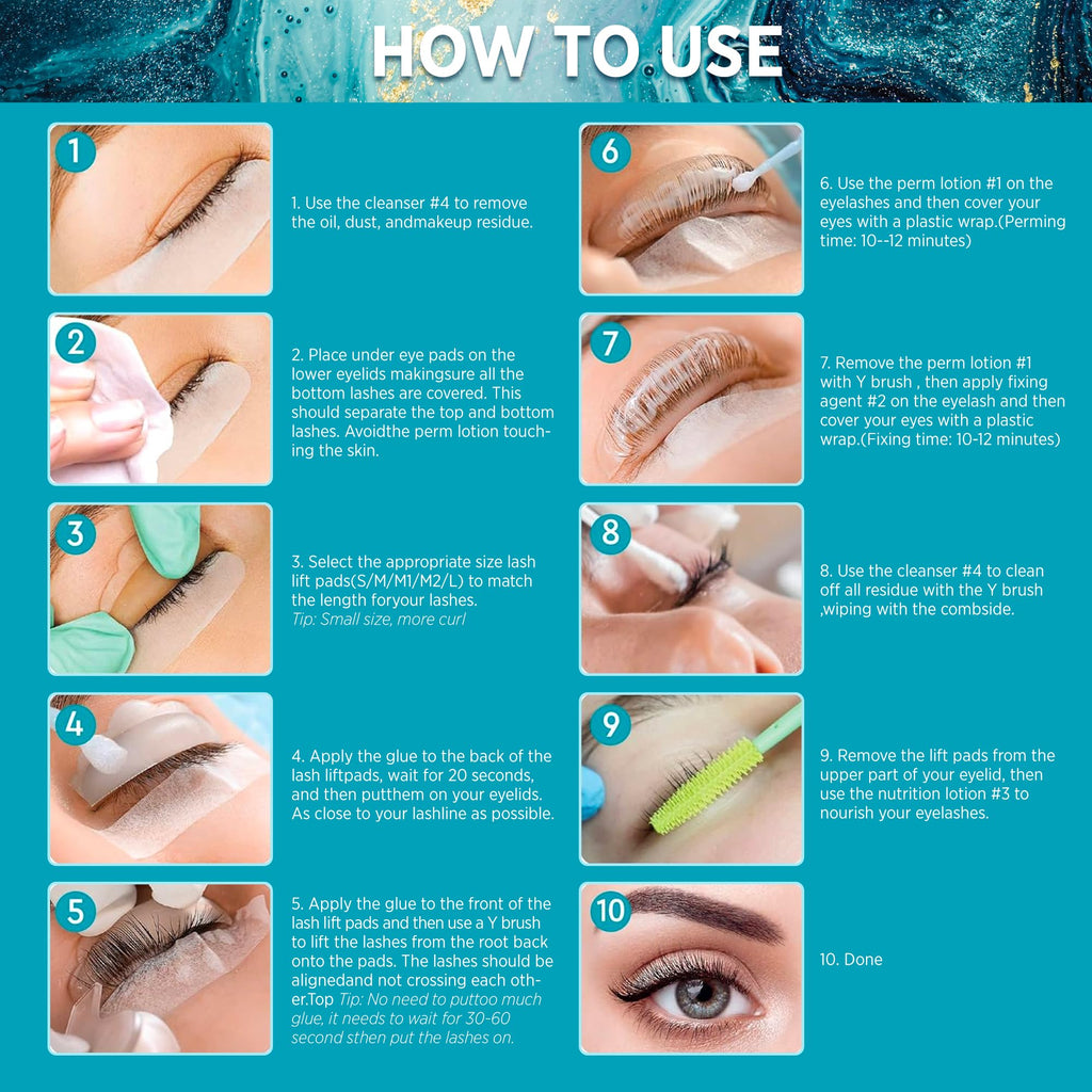 LATORICE Lash Lift Kit – Salon-Quality DIY Lash Curl & Brow Lamination at Home