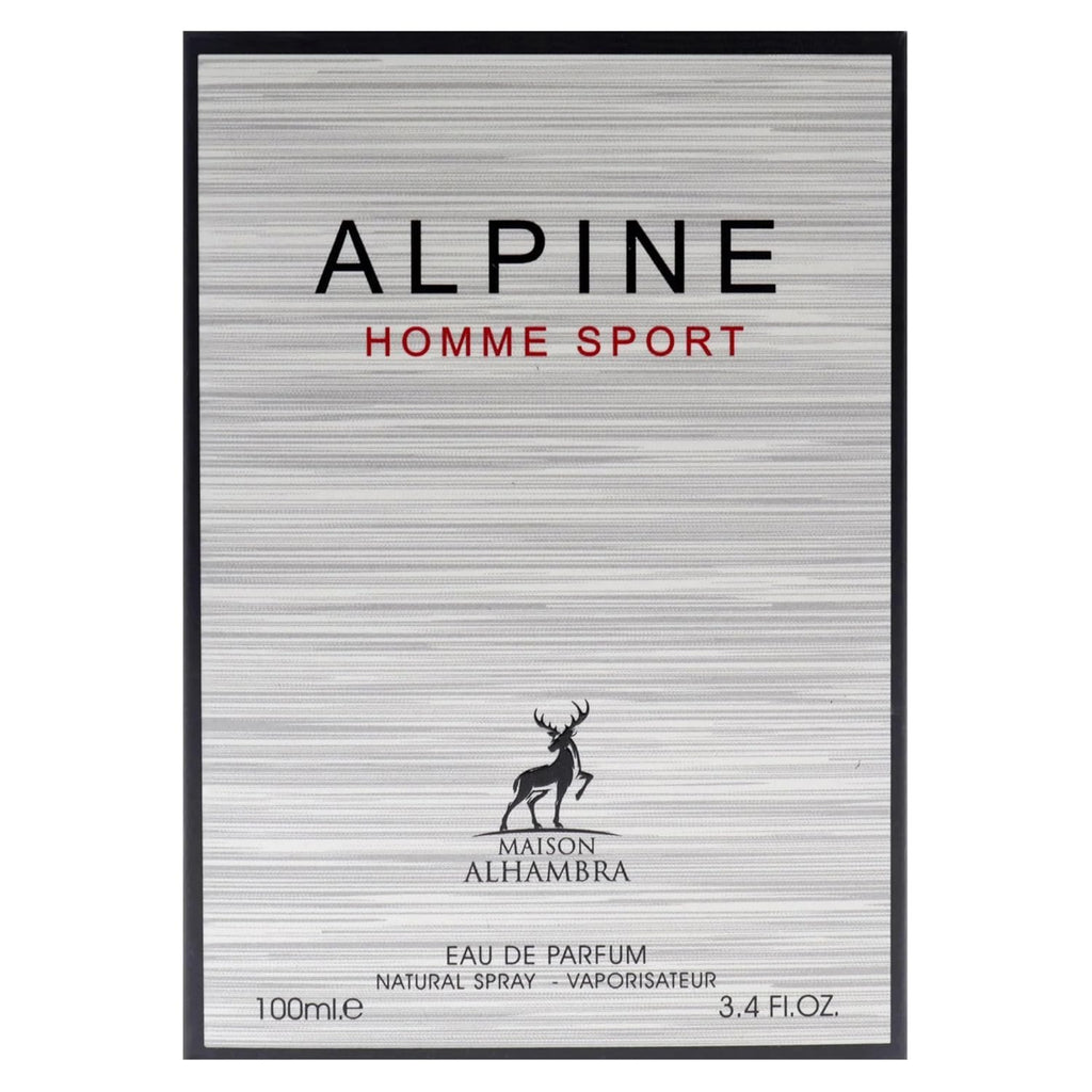 Lattafa ALHAMBRA ALPINE HOMME SPORT EDP 100ml | Long-Lasting Luxury Fragrance for Men & Women | Gift Set