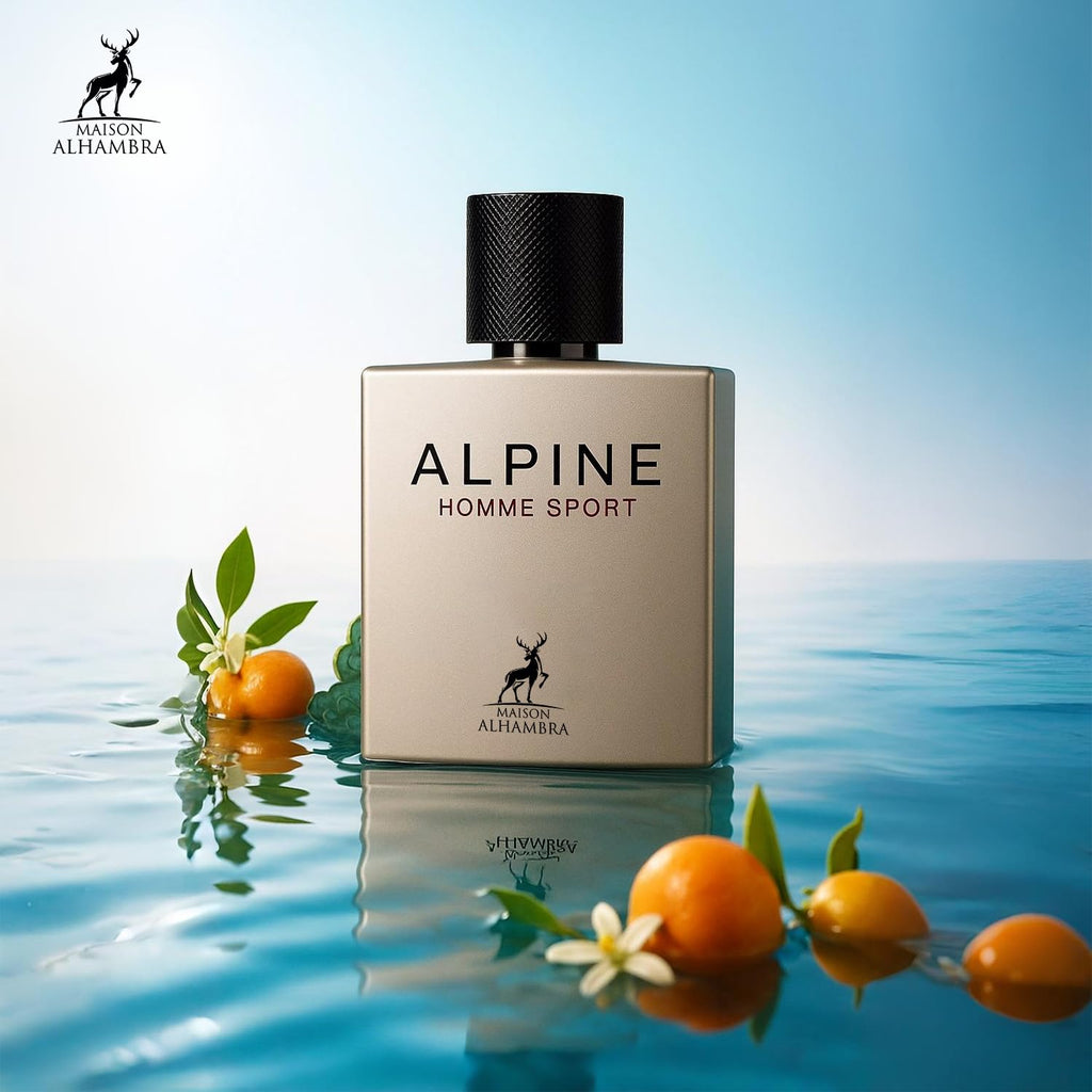 Lattafa ALHAMBRA ALPINE HOMME SPORT EDP 100ml | Long-Lasting Luxury Fragrance for Men & Women | Gift Set