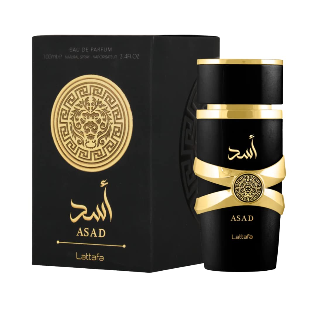 Lattafa Asad for Men and Yara for Women 2-Piece EDP Gift Set – 3.4 oz Each