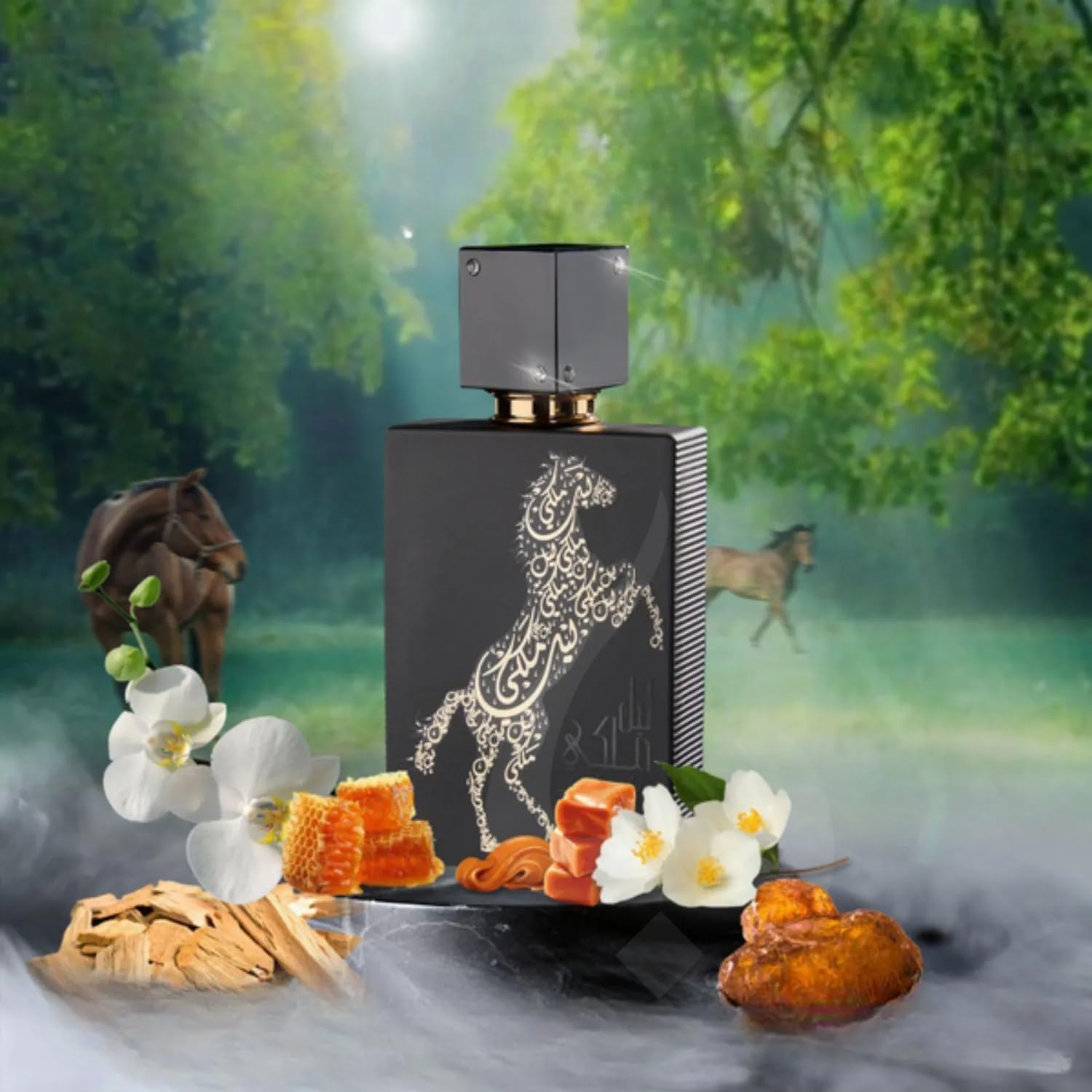 Lattafa Lail Maleki EDP | Warm Fruity Notes, Spices & Citrus | 30 ml