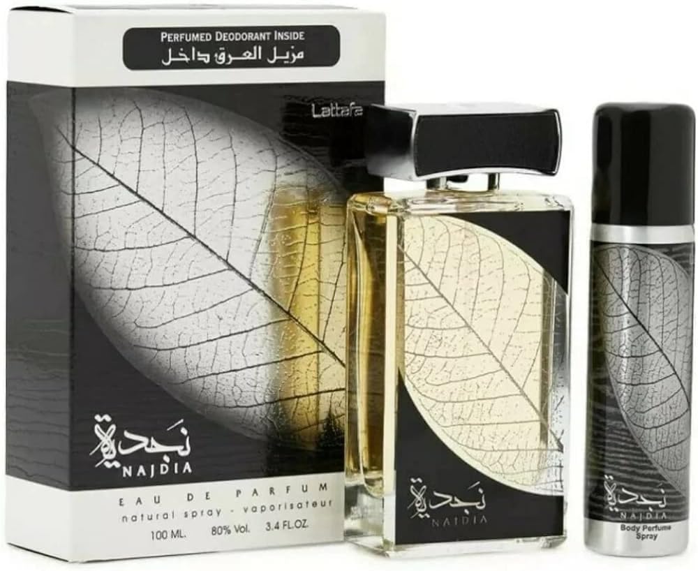 Lattafa Najdia 2-Piece Set for Men — 3.4 oz EDP + 1.7 oz Deodorant