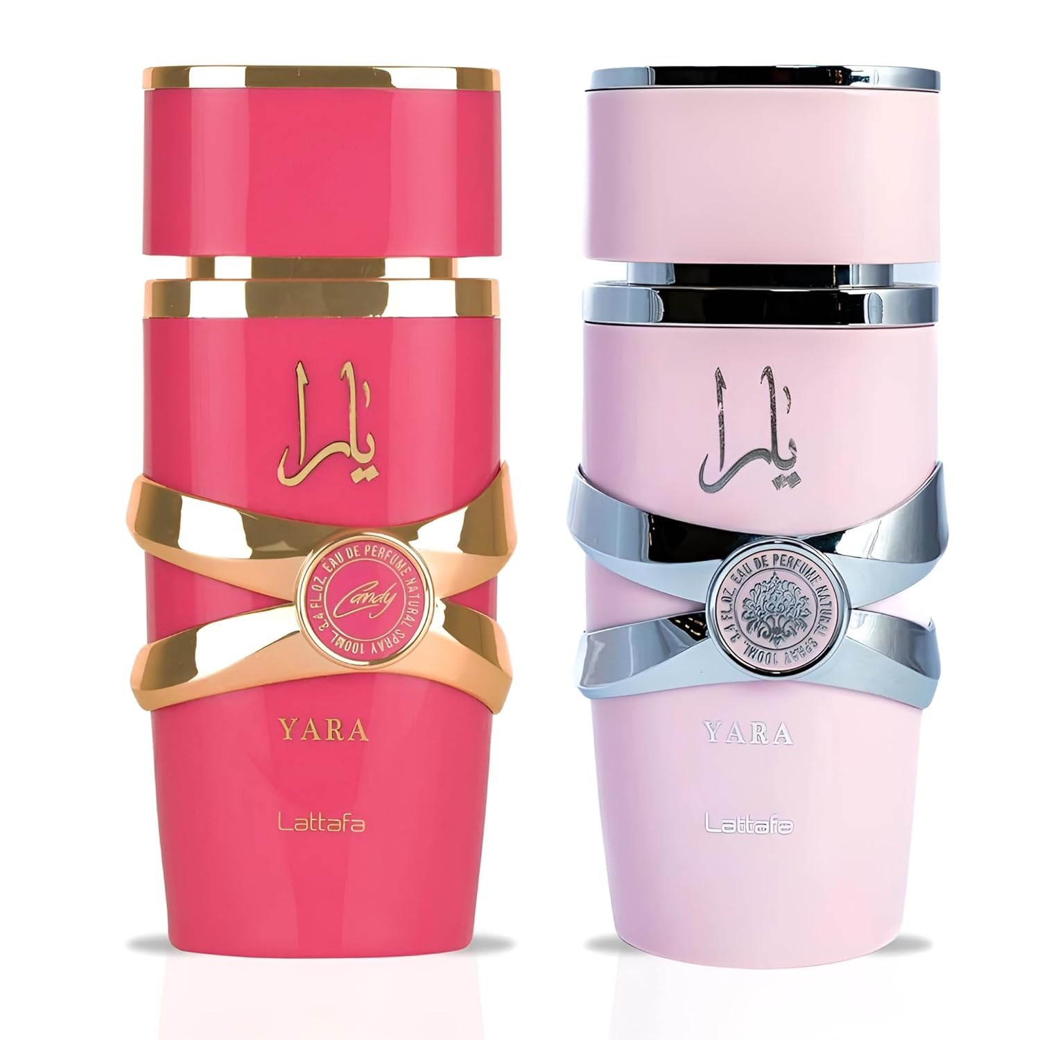 Lattafa Yara & Yara Candy EDP Sprays 100ml Gift Set – Sweet Floral & Fruity Fragrances