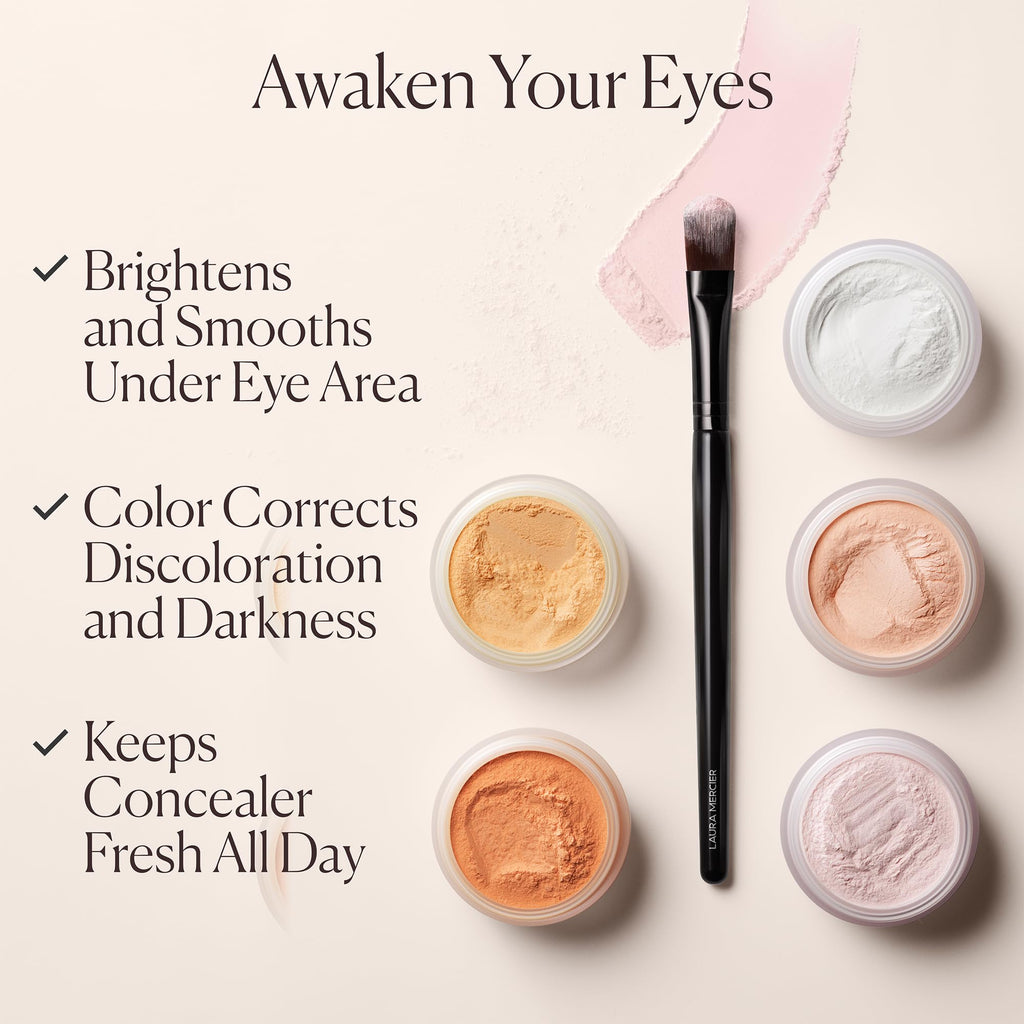 Laura Mercier Secret Brightening Under-Eye Setting Powder – Peach & Pink Pigments