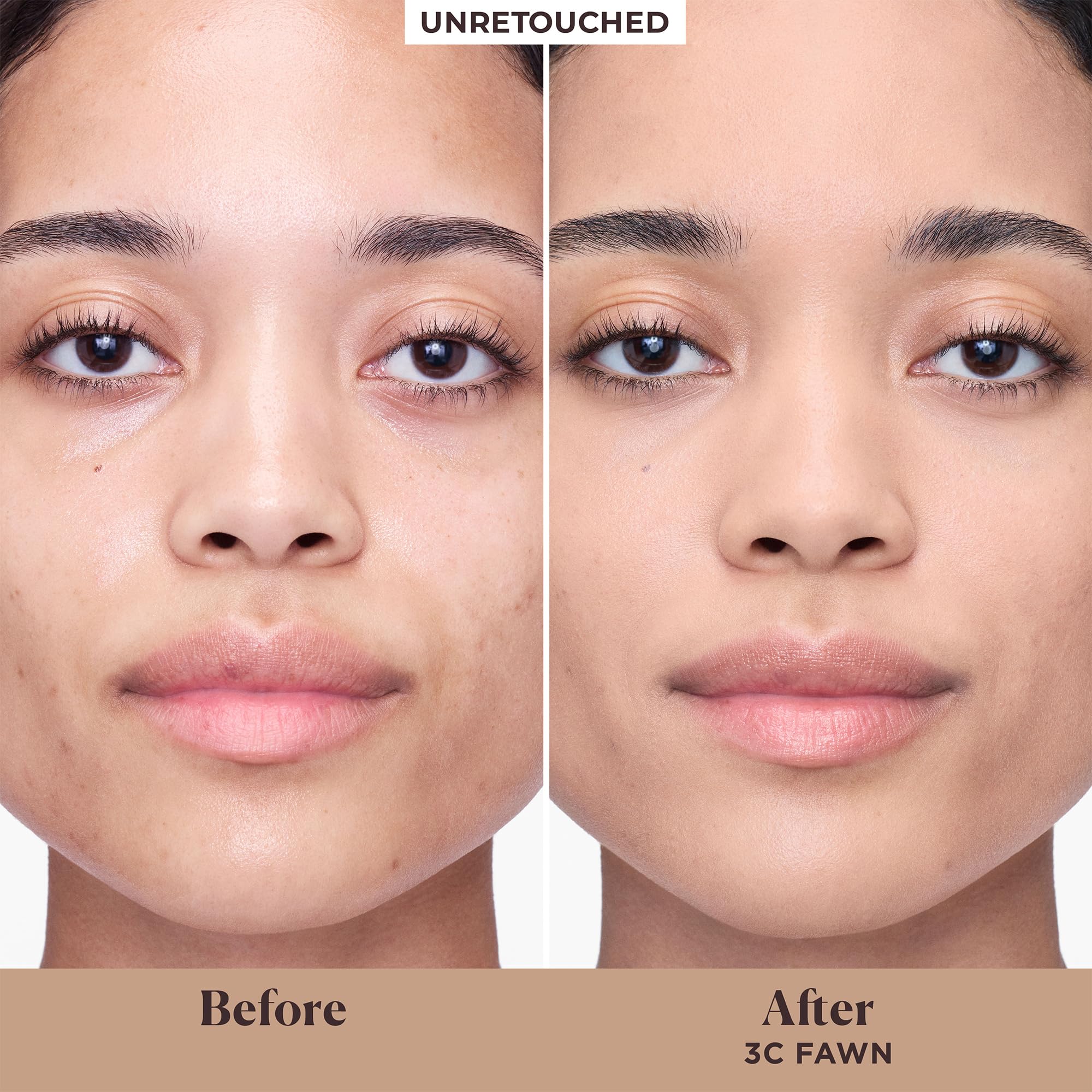 Laura Mercier Tinted Moisturizer Blurred Matte SPF 30 – Shine Control, Pore Blur, Sheer to Light (3C Fawn)
