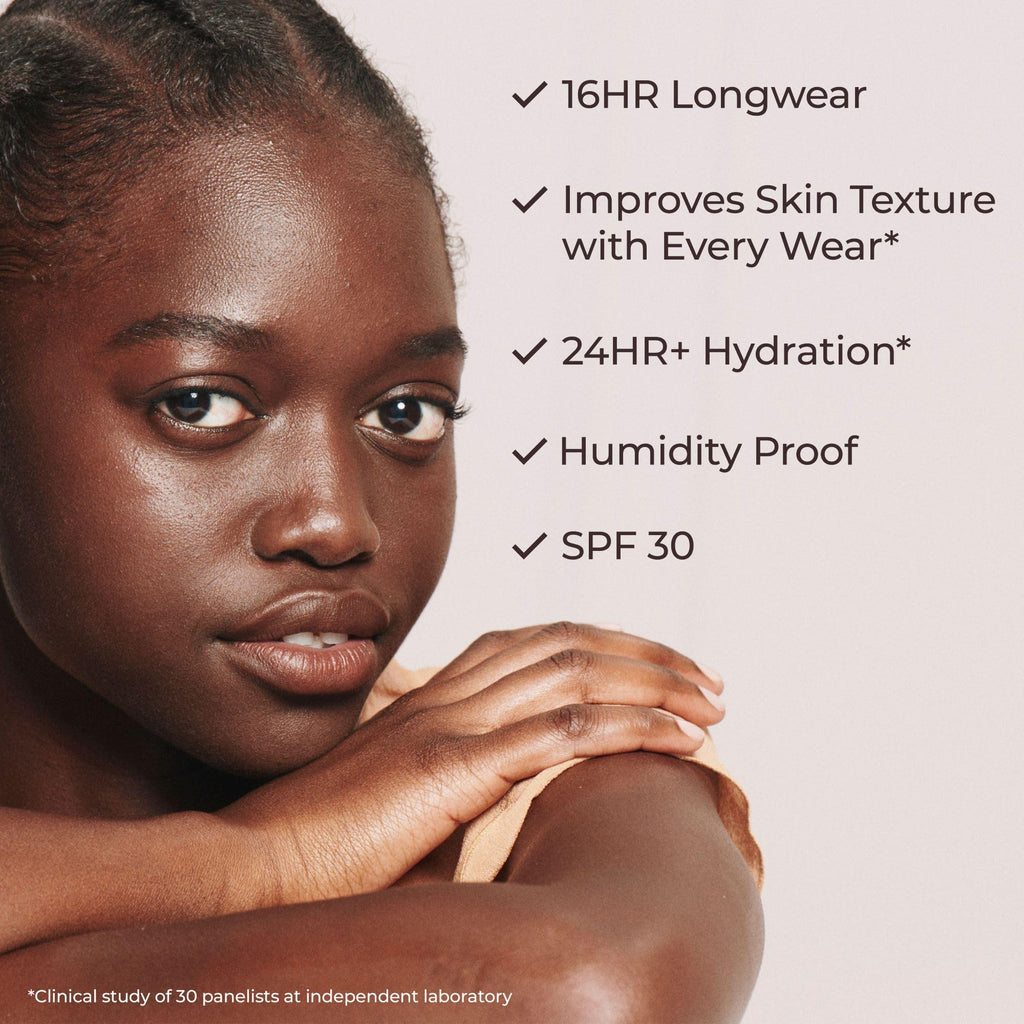 Laura Mercier Tinted Moisturizer Natural Dewy SPF 30 – 24HR Hydration, Sheer to Light Coverage, Sand