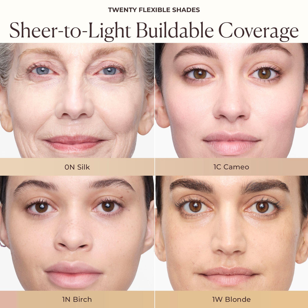 Laura Mercier Tinted Moisturizer Natural Dewy SPF 30 | 24HR Hydration & Buildable Sheer-to-Light Coverage