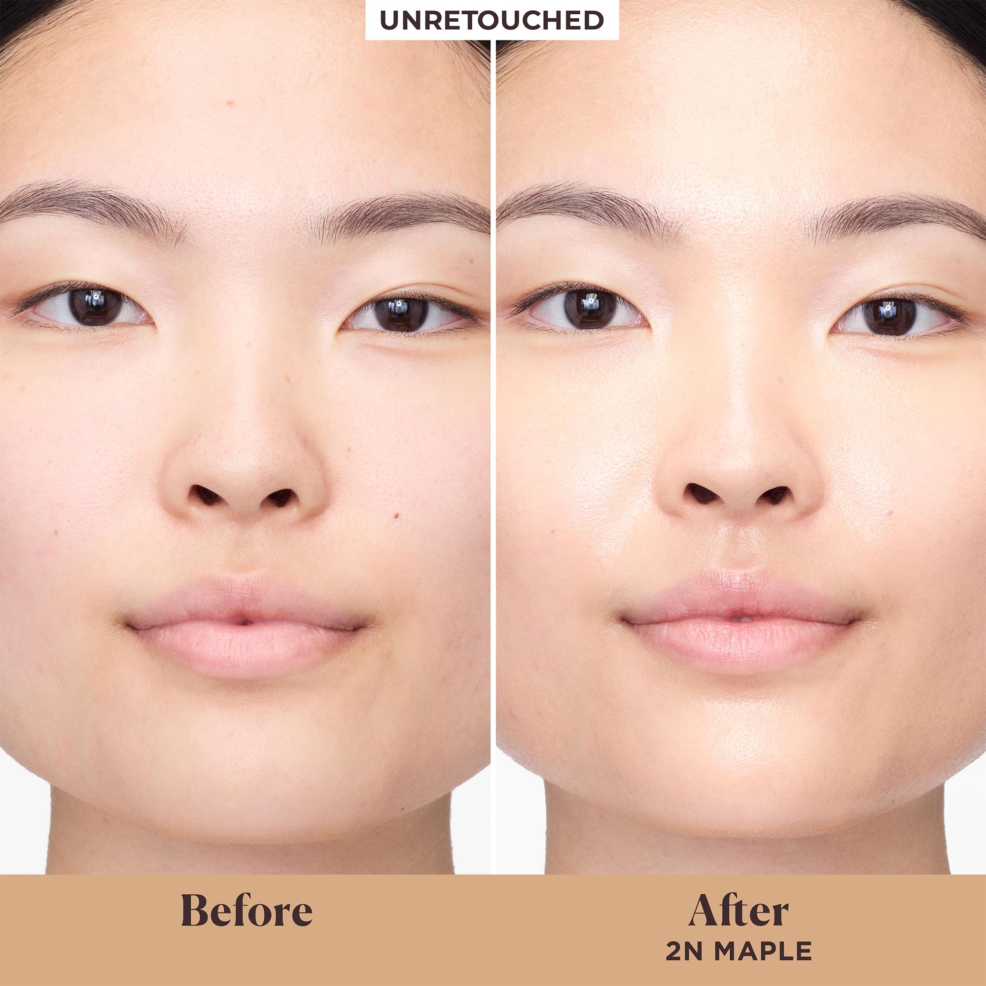 Laura Mercier Tinted Moisturizer Natural Dewy SPF 30 – 24HR Hydration, Buildable Sheer to Light Coverage, Mini 2N Maple