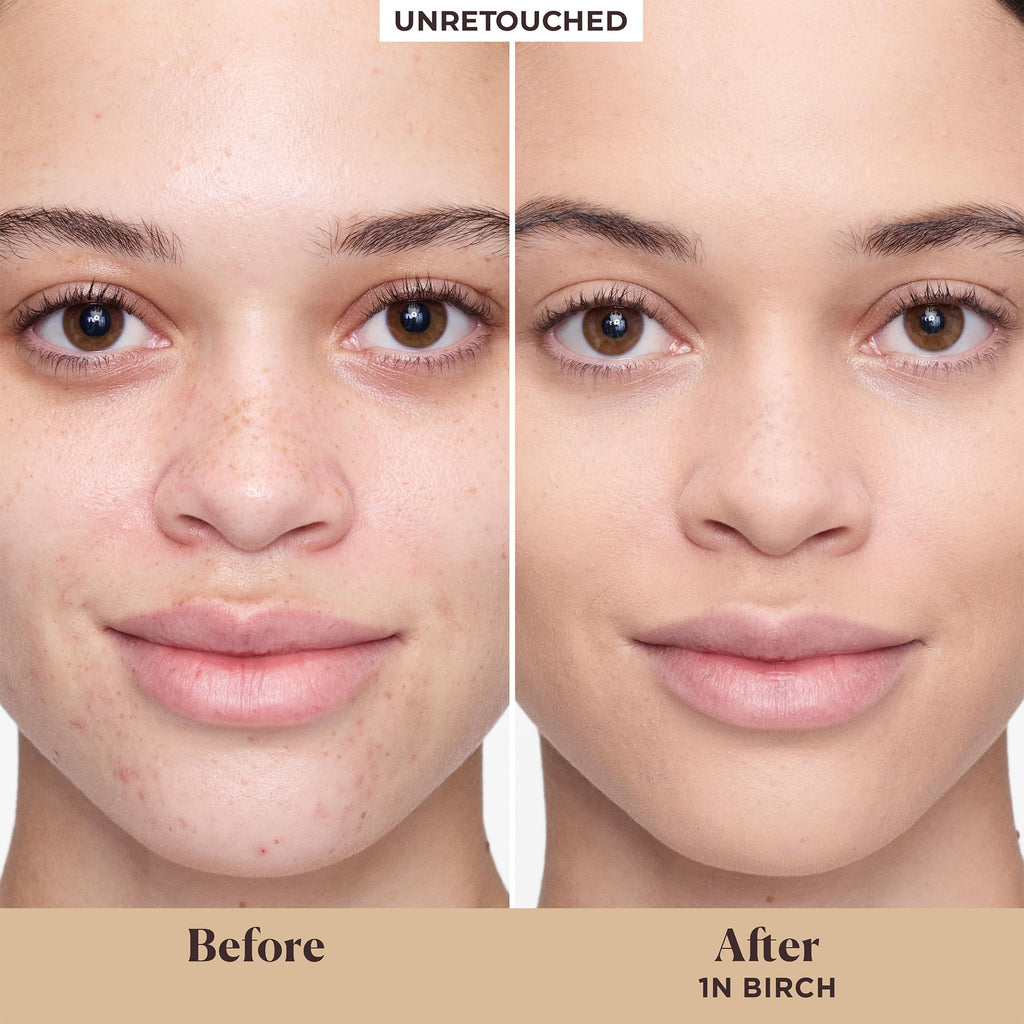 Laura Mercier Tinted Moisturizer Blurred Matte SPF 30 – 1N Birch | Shine Control & Pore Blur