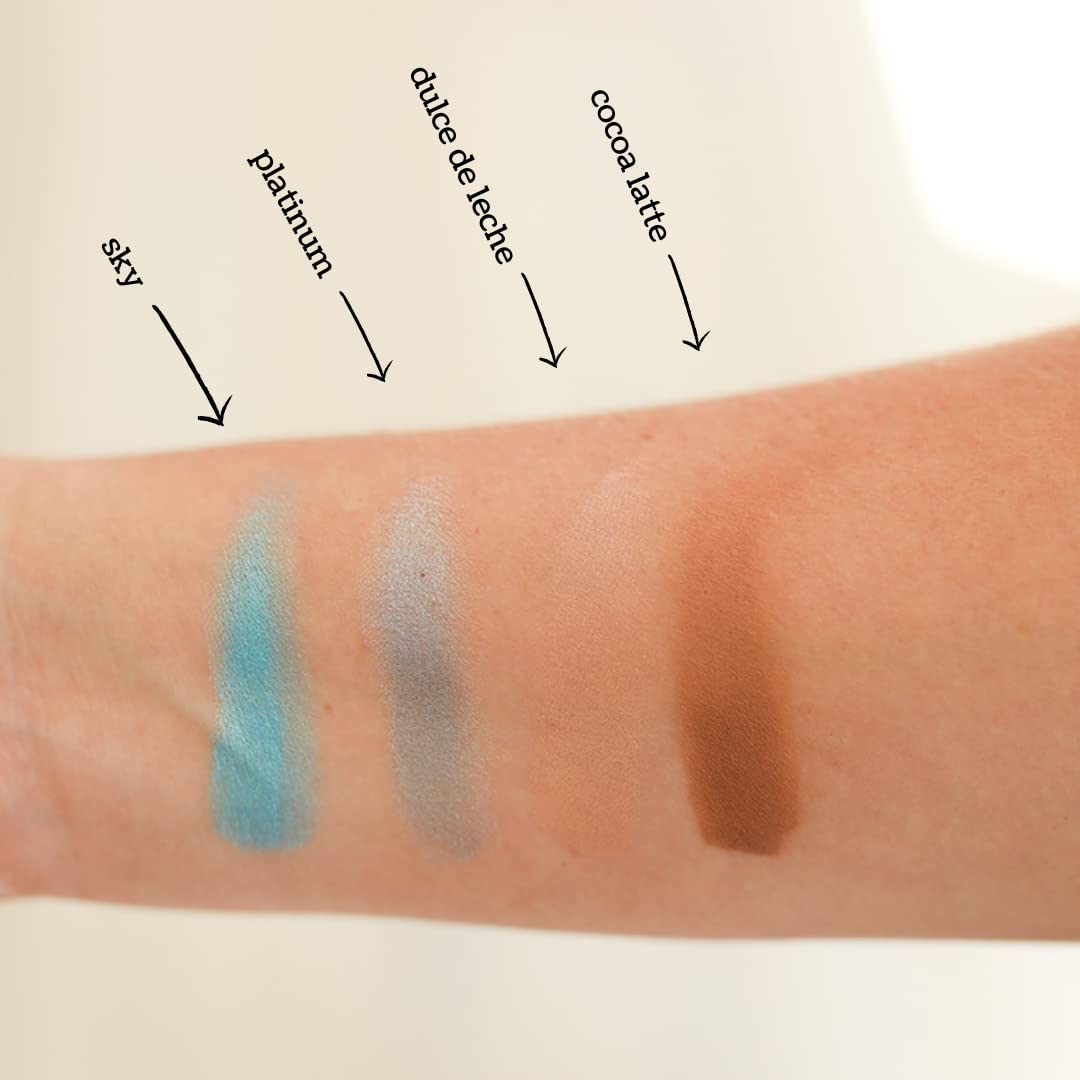Lauren Brooke Cosmetiques Cream Eyeshadow Cocoa Latte Matte | Organic, Richly Pigmented Creme Eye Makeup