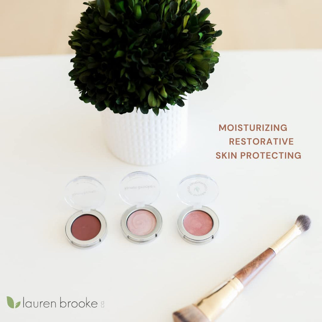 Lauren Brooke Cosmetiques Cream Eyeshadow Plum Fairy Matte – Natural Organic, Richly Pigmented