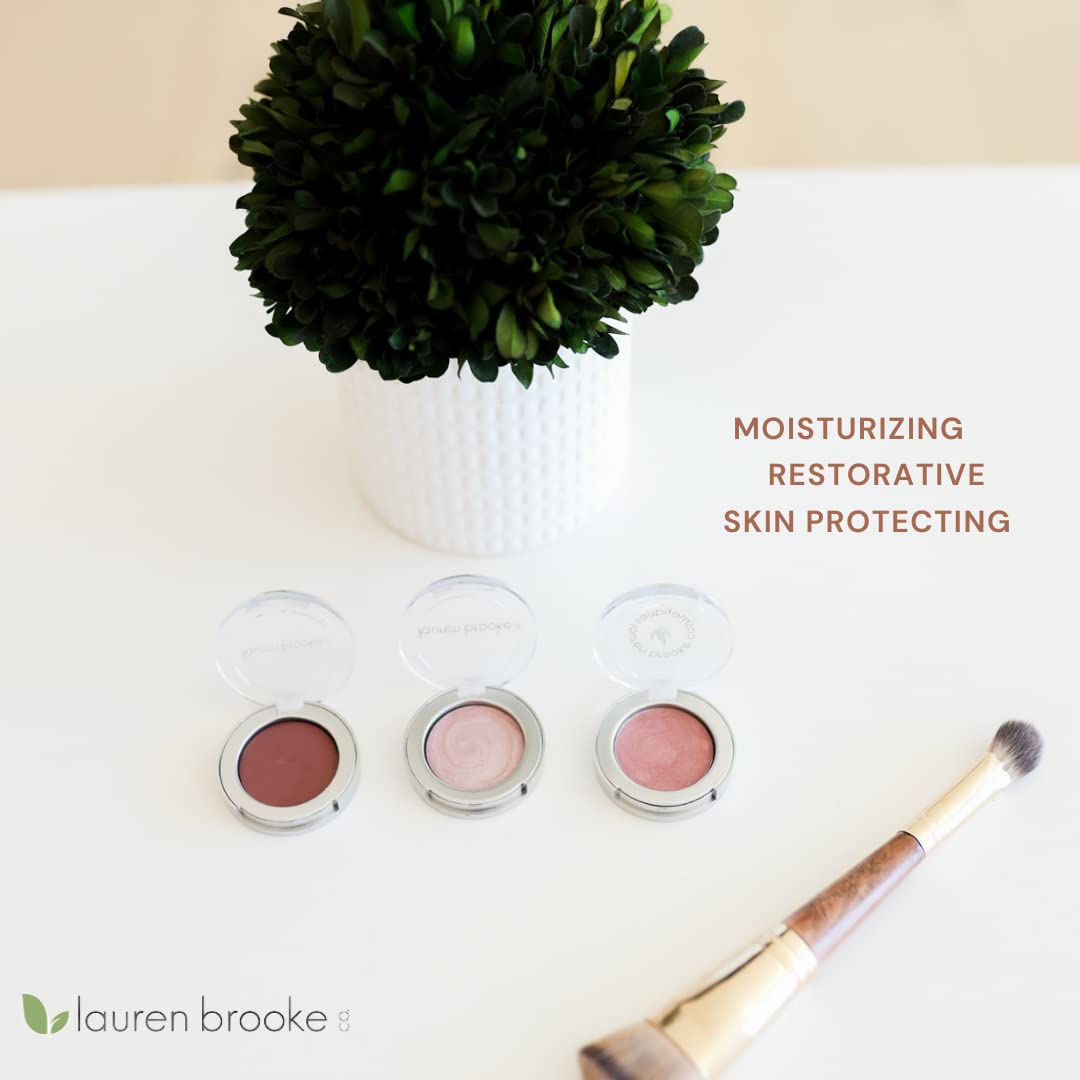 Lauren Brooke Cosmetiques Cream Eyeshadow Plum Fairy Matte – Natural Organic, Richly Pigmented