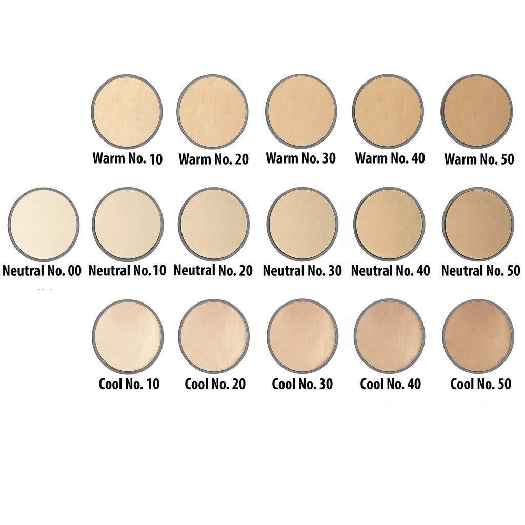 Lauren Brooke Cosmetiques Pressed Foundation Neutral No. 10 – Lightweight Medium Coverage, Soft Matte Finish