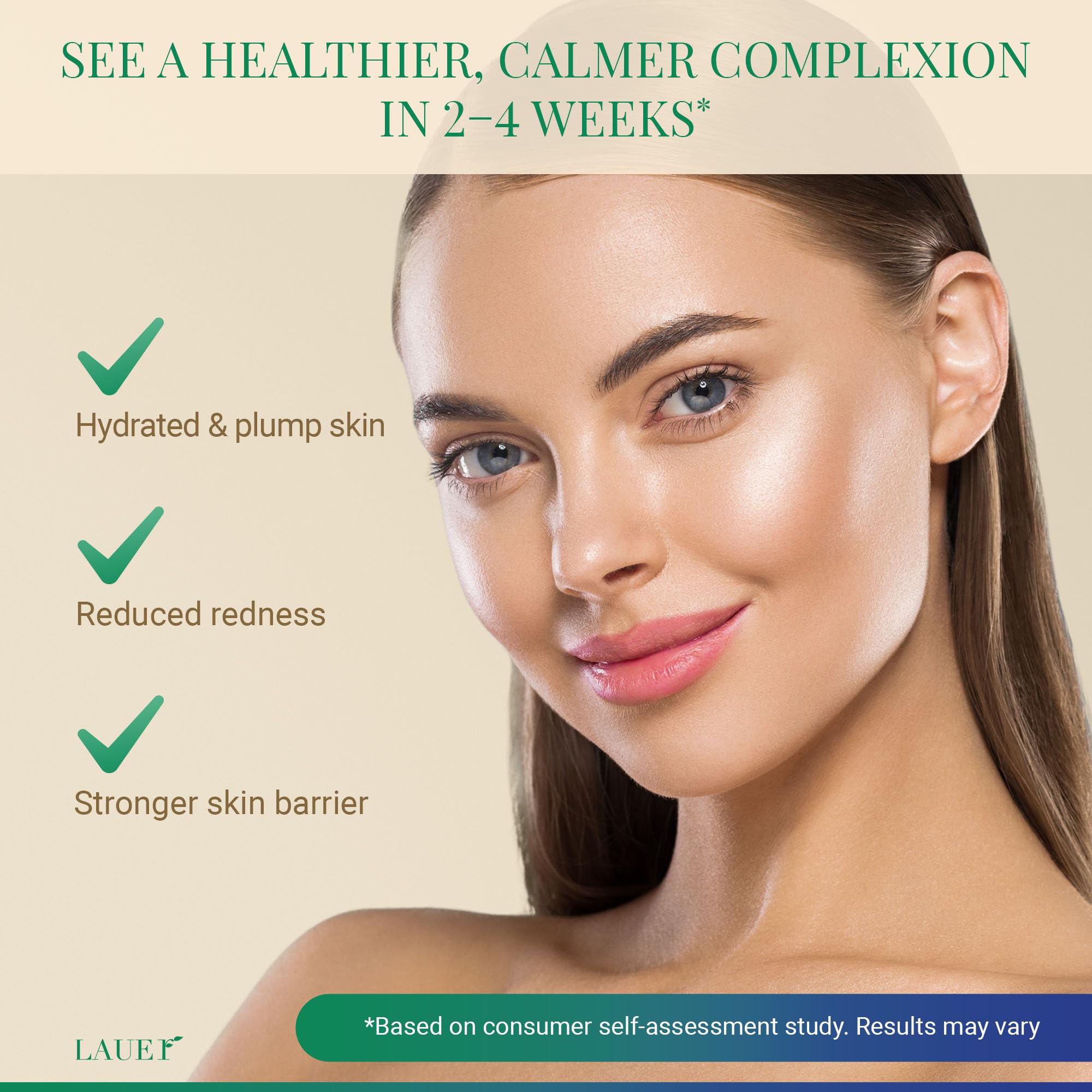 LAUER COSMETIC Centella Asiatica Ampoule Serum 95% Madagascar Extract – Redness Relief & Barrier Repair