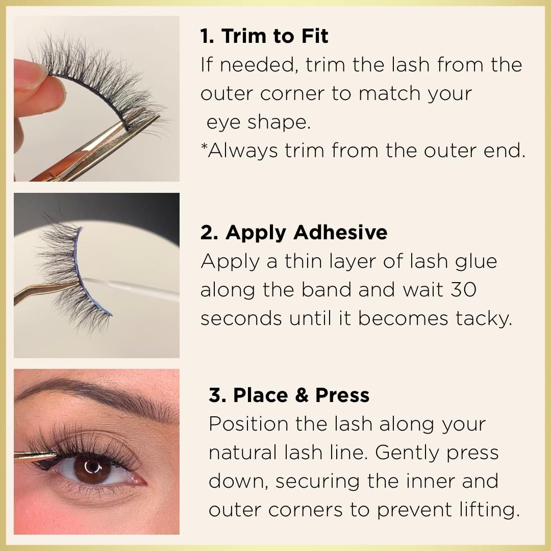 PRECIOUS Petite Lashes by Lavaa Beauty | Wispy 3D Faux Mink