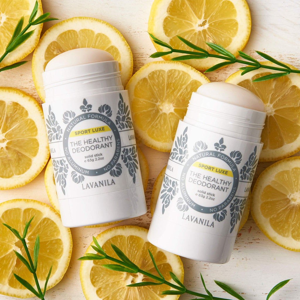 Lavanila Sport Luxe 2-Pack Aluminum-Free Deodorant for Men & Women – Vegan, Clean & Natural