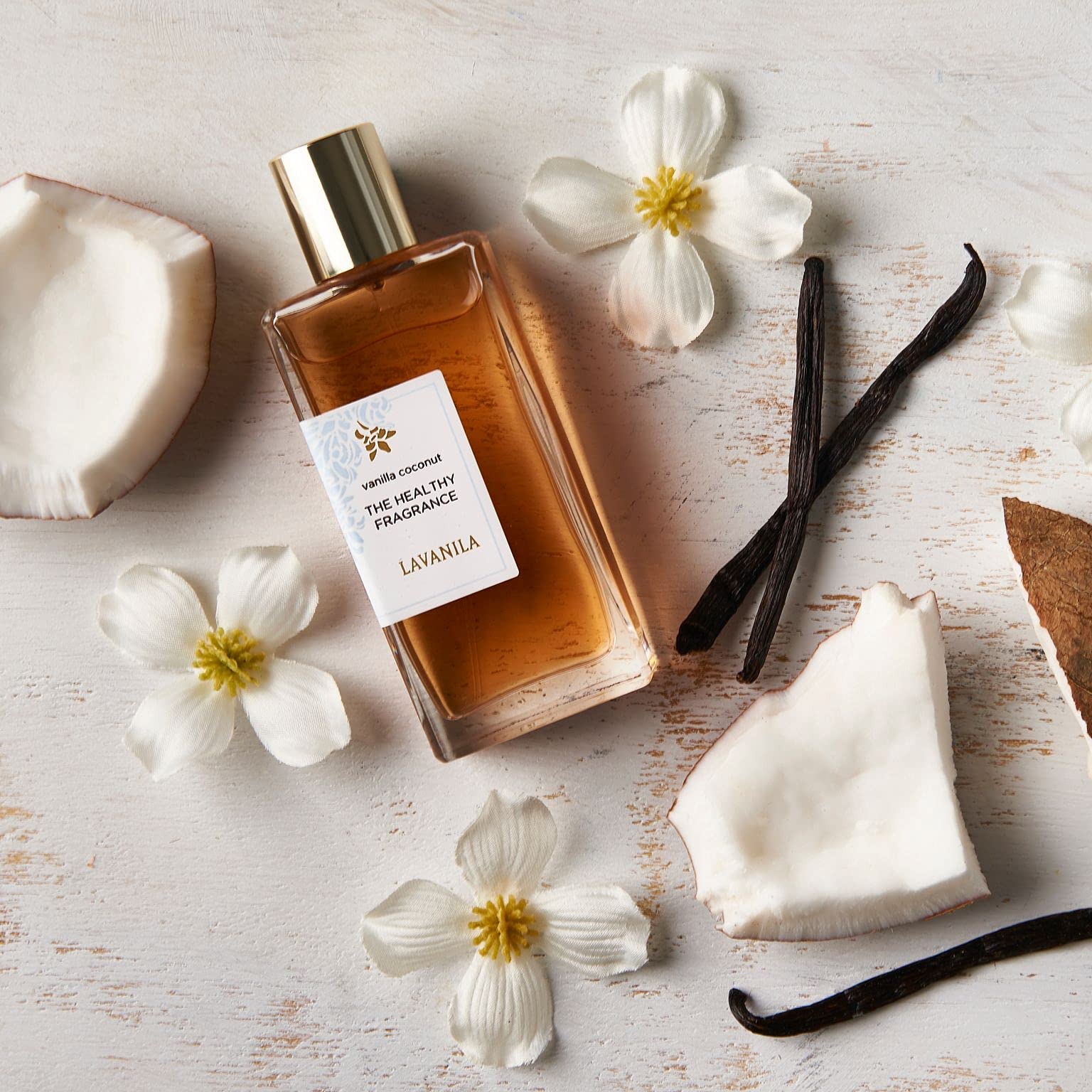 Lavanila Vanilla Coconut Perfume for Women – 1.7 fl oz | Clean Vanilla-Coconut Fragrance