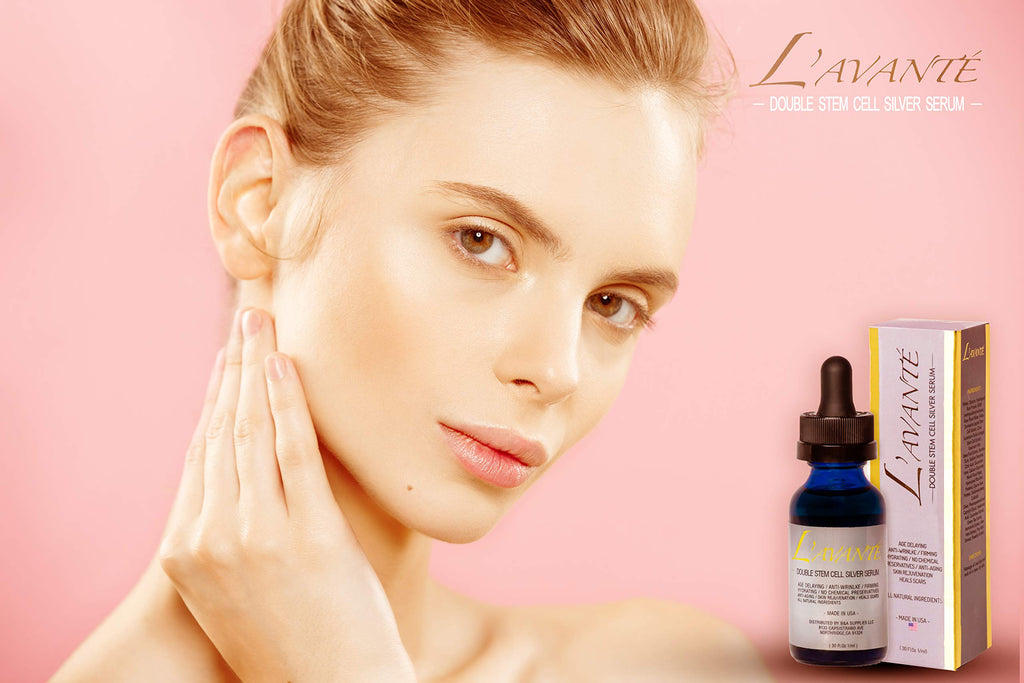 L'avante Double Stem Cell Silver Serum – Anti-aging, Anti-wrinkle & Skin Rejuvenation