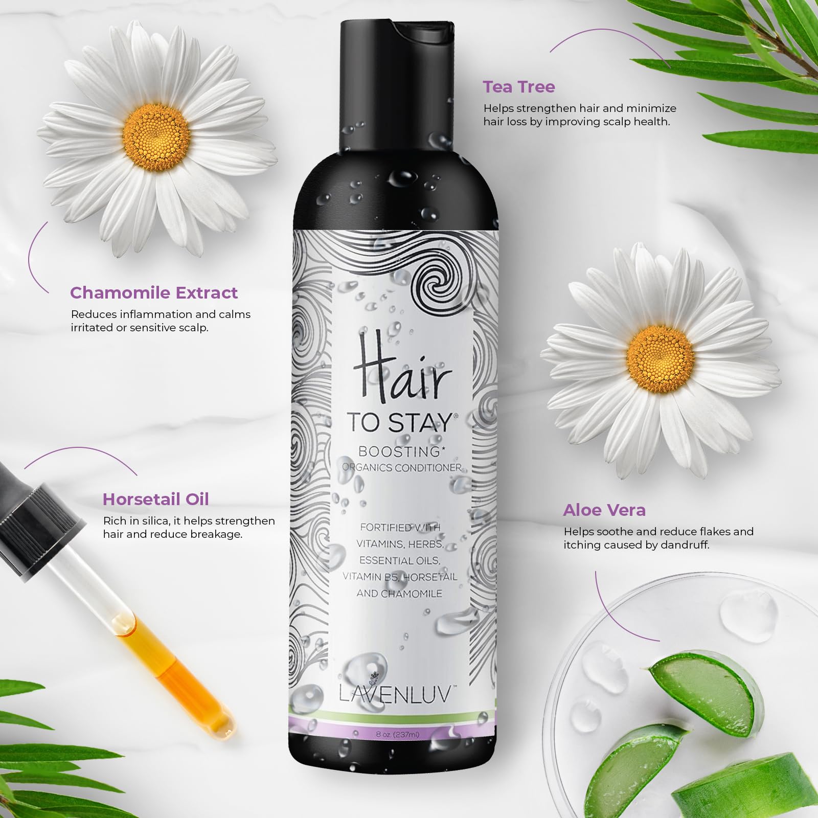 Lavenluv Stay Hair Growth Conditioner | Anti-Loss Deep Moisture | Hair to Stay