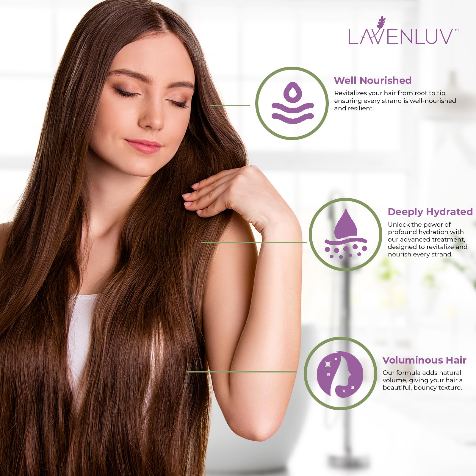 Lavenluv Stay Hair Growth Conditioner | Anti-Loss Deep Moisture | Hair to Stay
