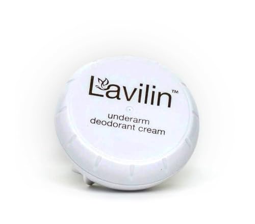 Lavilin Underarm Deodorant Cream - Alcohol Free & Aluminium Free, 0.44 oz (12.5 g)