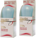 Lavilin Roll-On Deodorant 2.1 oz (2-pack) – Aluminum-Free, 72-Hr Odor Control