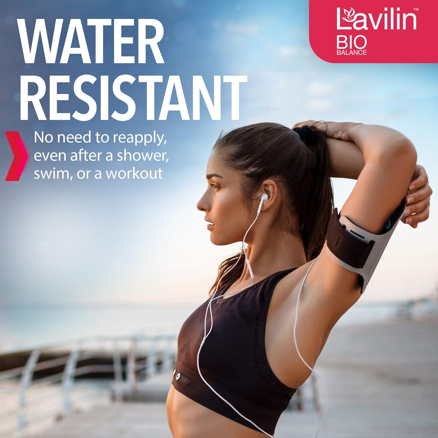 Lavilin Underarm Deodorant Cream - Alcohol Free & Aluminium Free, 0.44 oz (12.5 g)