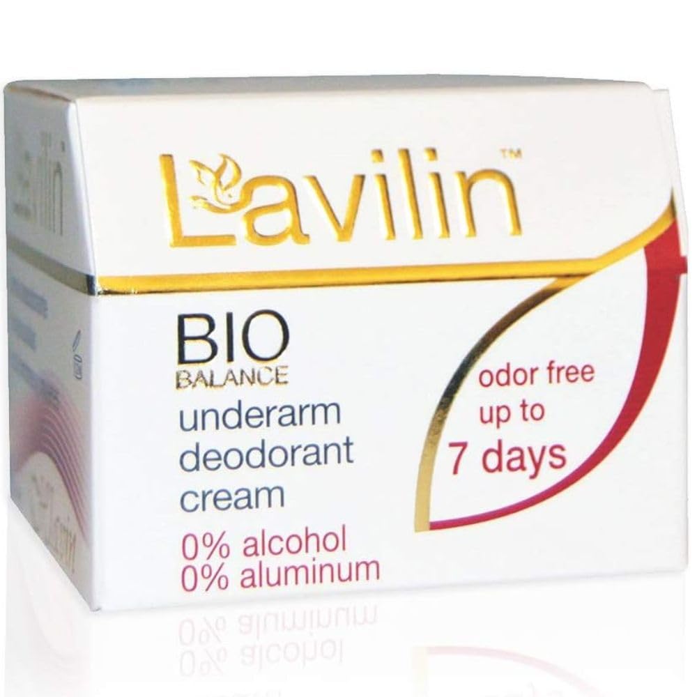 Lavilin Underarm Deodorant Cream - Alcohol Free & Aluminium Free, 0.44 oz (12.5 g)