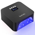 Lavinda NovaGlow Black UV Nail Lamp – 36 LED, 2x Faster Gel Curing, Type-C Recharge