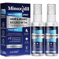 Lavtek 5% Minoxidil for Men & Women – Hair Growth Spray 2-Pack